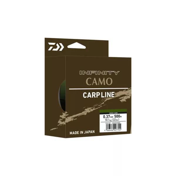 Daiwa Infinity Camo Green 0,34mm 940m Monofile Hauptschnur