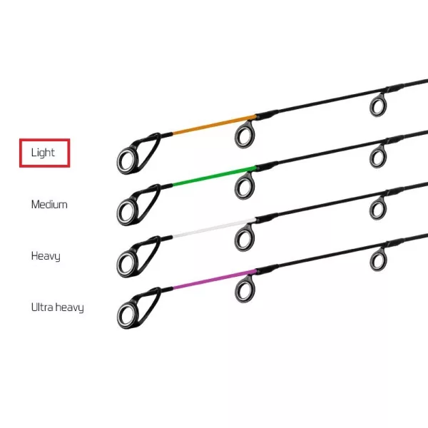 Delphin Spitze CarbonGlass LEICHT River Trophy 300cm orange