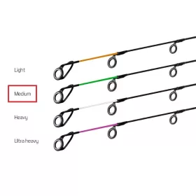   Delphin Spitze CarbonGlass MITTEL River Trophy 360/400cm grün