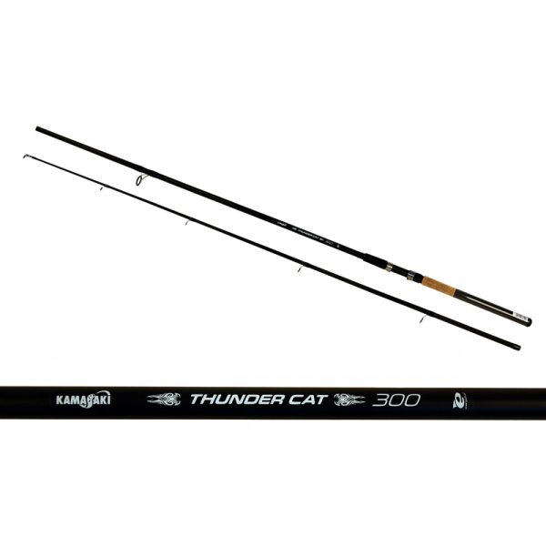 Rute Kamasaki Thunder Cat 3,00m 120-200gr 2-teilige Welsrute