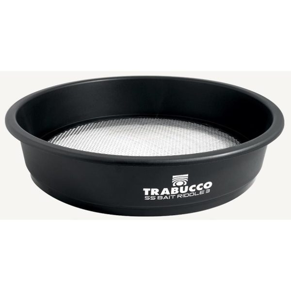Trabucco GNT Black Riddle Bucket 17l 38cm 3x3mm Sieb