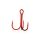 Gamakatsu Preda 13R Treble Hooks Red Drillingshaken mit Öse und Widerhaken #4