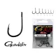 Gamakatsu Feeder Strong B Schwarz 12 10/csomag mit Plättchen und Widerhaken Feederhaken