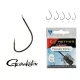 Gamakatsu Feeder Extra Schwarz 10 10db/csomag mit Plättchen und Widerhaken Feederhaken