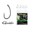 Gamakatsu G-Carp Hump Back Schwarz 6 10 Stk./Packung Mit Öhr Mit Mikro-Widerhaken Karpfenhaken