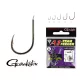 Gamakatsu A1 Team Feeder Fine Carp Schwarz 8 15 Stück/Packung Mit Plättchen und Widerhaken Feederhaken