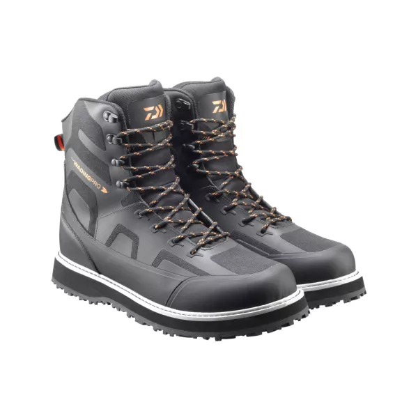 Daiwa D-Vec Wading Pro Boots Pro Black-Orange Wathose Stiefel 44