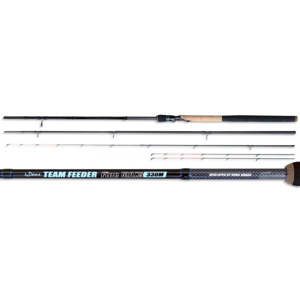 By Döme TF Fine Max 350ML 20-50gr 3+3-teilige Feeder Rute