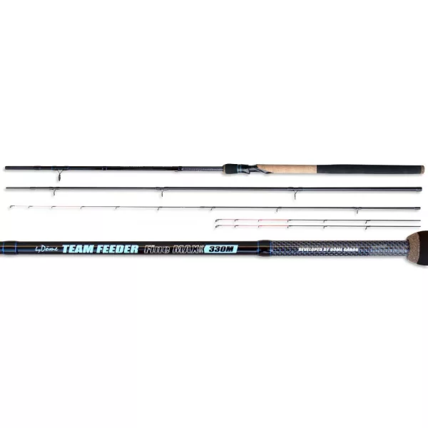 By Döme TF Fine Max 360M 25-70gr 3+3-teilige Feeder Rute