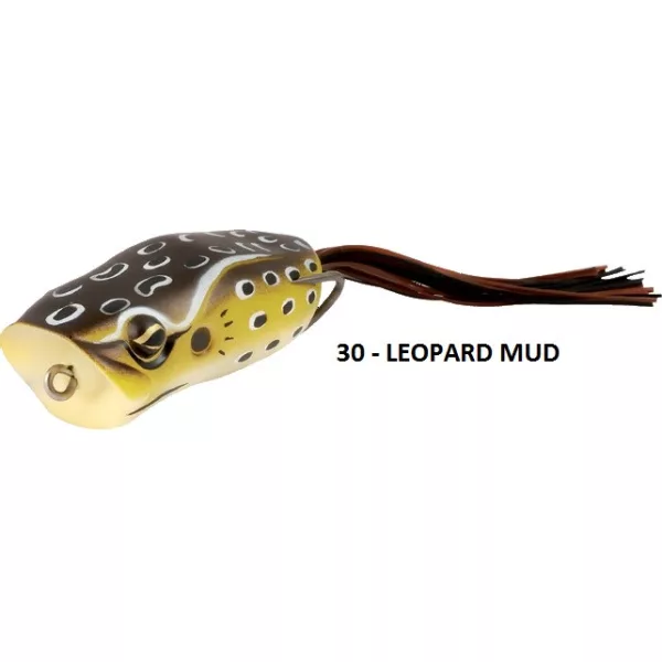 Rapture Popperfrosch 6cm 15gr Leop. Mud Gummifrosch