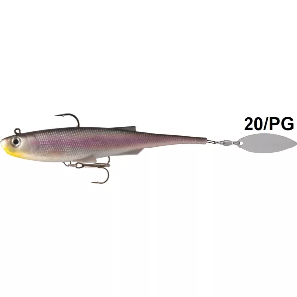 Rapture Mad Spintail Shad 10cm PG Gummifisch