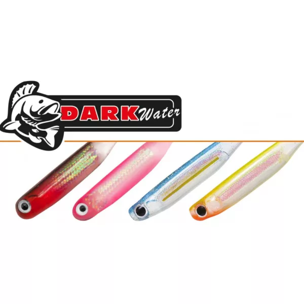 Rapture Power Minnow Dark Water Set 7,5cm 5gr Weichgummi Köder 4 Stk.