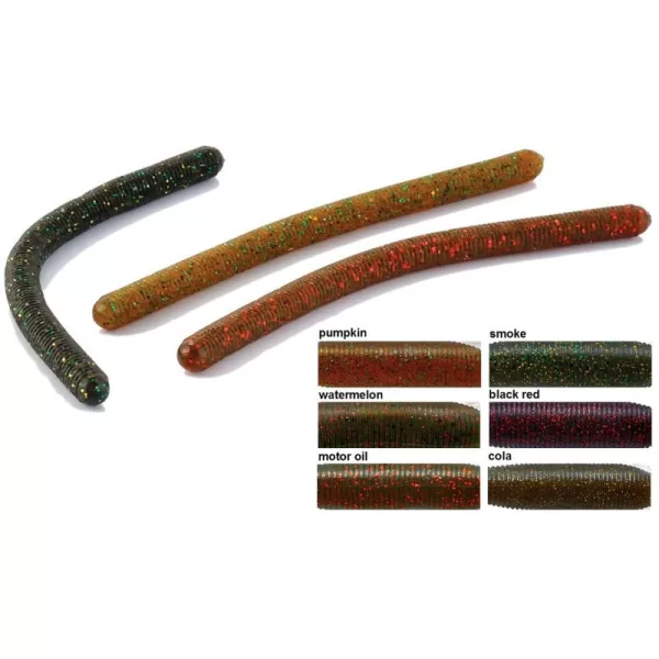 Rapture W. Flick Stick 11,5cm Schwarz&Rot Weichplastikköder 10 Stk.