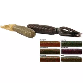 Rapture W. Medusa 10cm Schwarz&Rot Weichgummiköder 5db