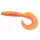 Rapture Fun Tail Grub 6,5cm Rot Flamme Gelb Plastikköder 10db