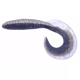  Rapture Fun Tail Grub 8,5cm Black Silver Plastikköder 10 Stk.