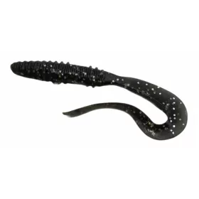 Rapture Mad Worm 10cm Dark Black Kunststoffköder 10 Stk.