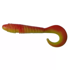   Rapture Swing Grub 7,5cm Flame Yellow Plastikköder 10 Stück