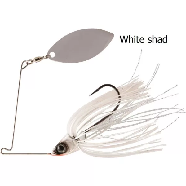 Rapture Sharp Spin Single Willow 10gr White Shad Spinnerbait