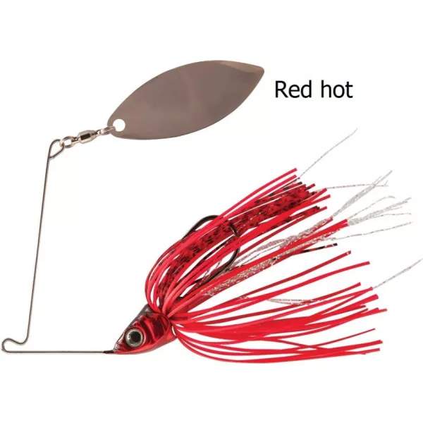 Rapture Sharp Spin Single Willow 10gr Red Hot Spinnerbait