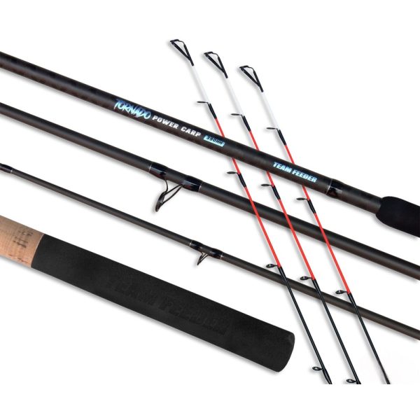 Team Feeder By Döme Tornado Power Carp 390XH Feeder Rute 390cm