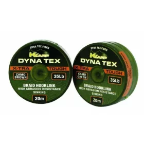  K-Karp Xtra Tough 20m 45lb Camo Grün Geflochtene Vorfachschnur