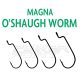 Rapture Magna O Shaugh Worm 4/0 Offset Haken 10 Stk.