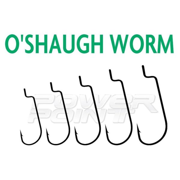 Rapture O Shaugh Worm 1/0 Offset-Haken 10 Stück