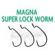 Rapture Magna Super Lock Worm 4/0 Offset-Haken 10 Stück