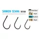 Trabucco Shinken Hooks Iseama W/R BN #4 Haken mit Öse, mit Widerhaken 10 Stk.