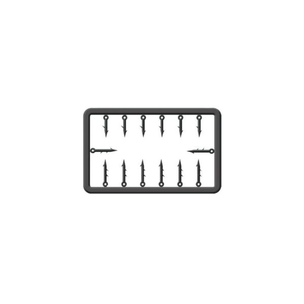 Cralusso Kunststoff-Köderdorn-Set (10-13 mm) M