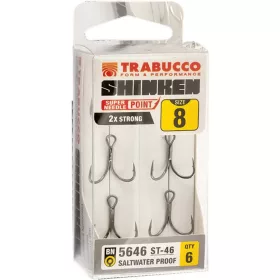 Trabucco Shinken ST-46 BN #2 Drillinge 6 Stk.