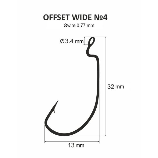 DS Offset wide Nr. 4. (6 Stk./Packung)