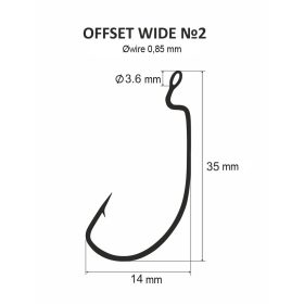 DS Offset wide Nr. 2. (5 Stk./Packung)