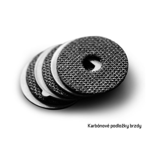 Delphin Carbon Unterlegscheibe 18mm / 3Stk 20,30,40