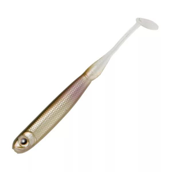 Tiemco PDL Super Tail Eco 7,6cm 02 Real Smelt Gummifisch 6Stk