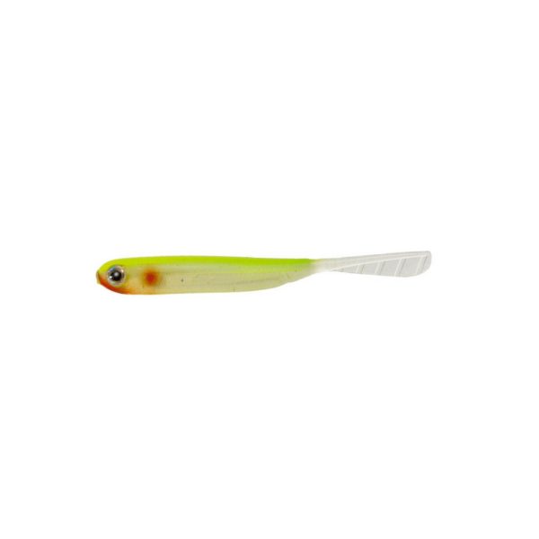 Tiemco PDL Super Livingfish 10cm 20 Crystal Chartreuse Gumihal 6db