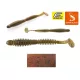 Tiemco Locoism Flexy Shad 7,6cm #102 GP/BKF Plastikköder 9Stk.