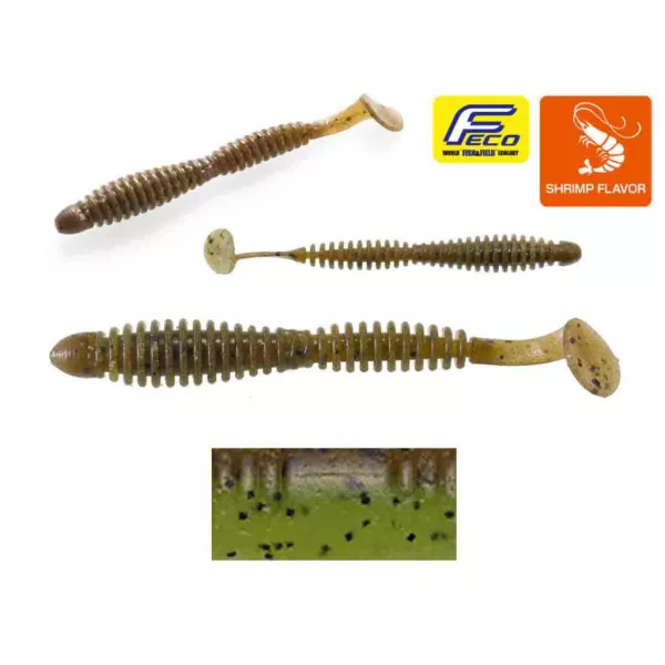 Tiemco Locoism Flexy Shad 7,6cm #228 Gripan Plastikköder 7Stk