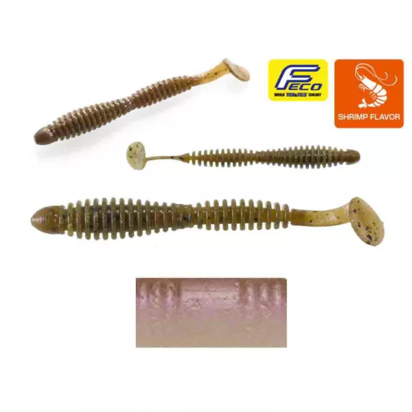 Tiemco Locoism Flexy Shad 8,9cm #226 P Smelt Plastikköder 7Stk.