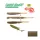 Tiemco Linkin Shad 7,6cm 005NS Plastikköder 9Stk