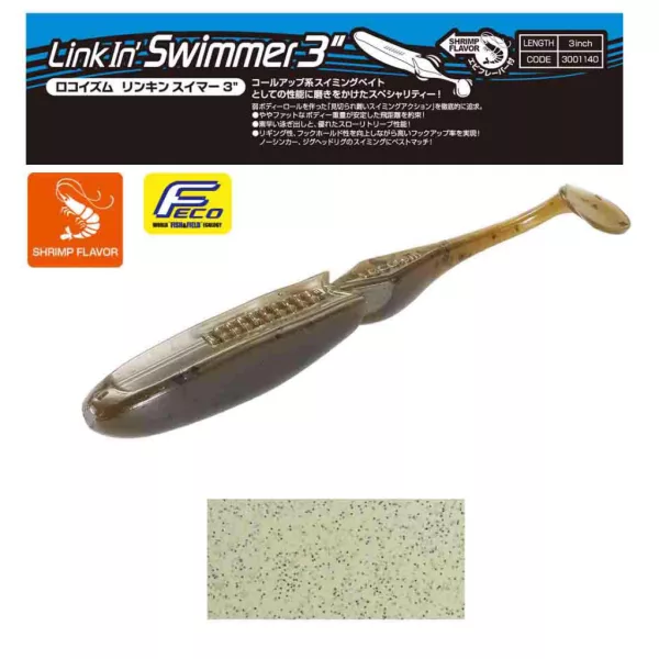 Tiemco Linkin Swimmer 7,6cm 170 Kunststoffköder 9 Stk.