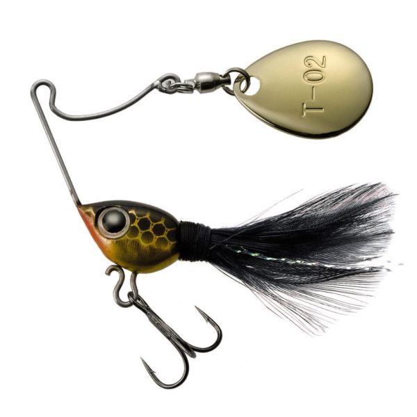 Tiemco Necromancer 6,5gr 4,5cm 02 Holo Gold Black Spinnerbait