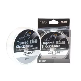   Carp Expert Neo Tapered Shock Leader Transparent 0,23-0,57mm Schlagschnur 5x15m