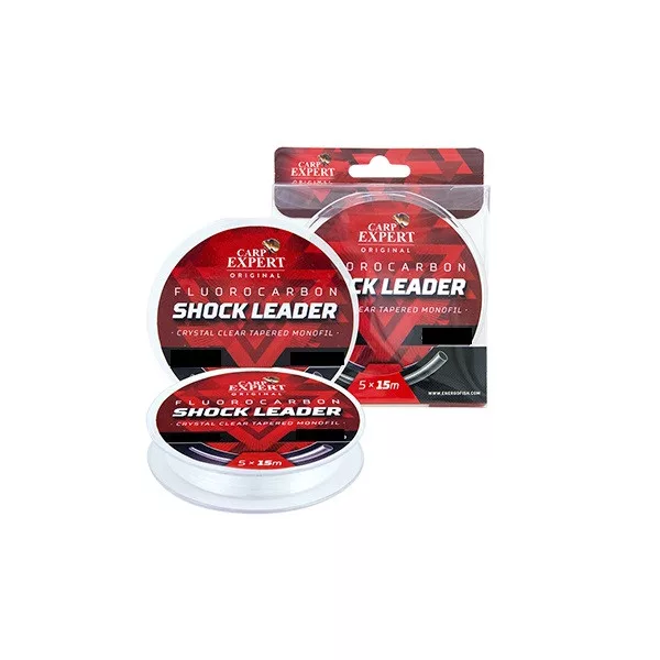 Carp Expert Fluorocarbon Shock Leader 0.30mm-0.55mm