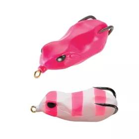 Tiemco Vajra Frog FRG-60 6cm 30 Striped Pink Froschimitation
