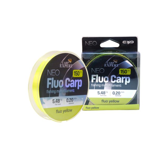 Carp Expert Neo Fluo Carp Fluo Gelb 0,20mm Monofile Hauptschnur 150m
