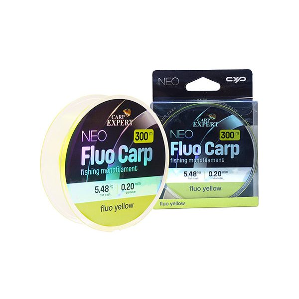 Carp Expert Neo Fluo Carp Fluo Gelb 0,35mm Monofile Hauptschnur 300m