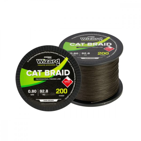 WIZARD CAT BRAID 0,40MM 200M 47,3KG - Hauptschnur - Geflochtene Schnur