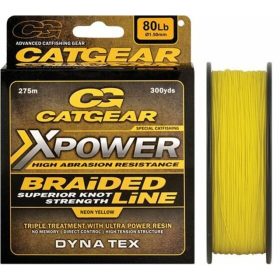 Catgear XPower Braided 275m 0,53mm Geflochtene Hauptschnur